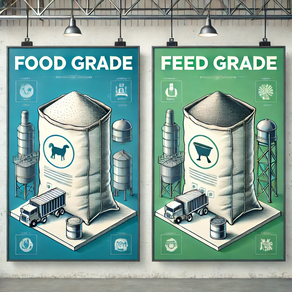 food grade vs feed grade