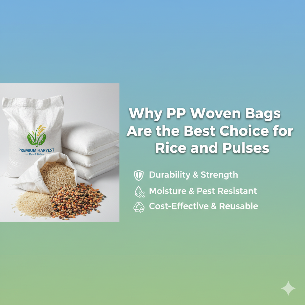 rice bags and pulse bags